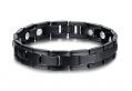 Pure Titanium Magnetic Therapy Stainless Steel Bracelet Gift for Mens,Free Link Removal...