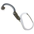 Qliplet by Lulabop Carabiner Hanger with Rotating Folding Hook - Strong Clip for Camping, Travel; Adventure Tool; Sports Accessory; Organizing...