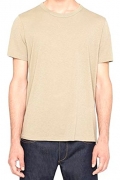 Rag & Bone White Standard Issue Short Sleeve Shirt (S)