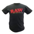 RAW Rolling Papers Black T-shirt (Large)