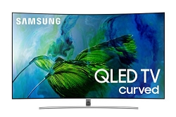 Samsung Electronics QN55Q8C Curved 55-Inch 4K Ultra HD Smart QLED TV (2017 Model)