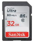 SanDisk 32GB Ultra Class 10 SDHC UHS-I Memory Card Up to 80MB,...
