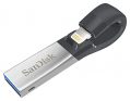 SanDisk iXpand Flash Drive 32GB for iPhone and iPad, Black/Silver, (SDIX30C-032G-GN6NN)