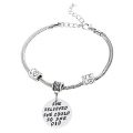 “She believed she could so she did” Pendant Bracelet - Friends Family...