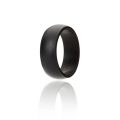 Silicone Wedding Ring For Men By ROQ Affordable Silicone Rubber Band, Black...