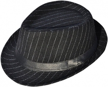 Sedancasesa Mens Felt Fedora Hat Unisex Classic Manhattan Indiana Jones Hats (M, A:Black) – Men’s Hat Best Price
