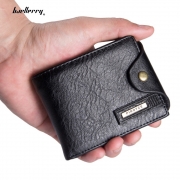 New 2017 Baellerry Genuine Leather Brand Men Wallets Design Short Small Wallets Male Mens Purses Card Holder Carteras,Hot Sale – Mens Wallet Best Price