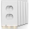 SnapPower Guidelight - Outlet Wall Plate With LED Night Lights - No Batteries Or Wires - Installs In Seconds -...