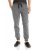 Southpole Men’s Jogger Pants Basic Fleece Solid Clean in Marled Colors, Marled Grey (New), X-Large