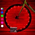 Super Cool Bicycle Tire Lights (1 Wheel, Red) Hot LED Bday Gift...