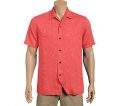 Tommy Bahama Island Luau Silk Camp Shirt (Color: Fusion, Size XL)