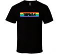 Topman Rainbow Pride Month LBGT Gay Rights Equality T Shirt S Black
