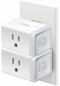 TP-Link Smart Plug Mini (2-Pack), No Hub Required, Wi-Fi, Works with Alexa and Google Assistant, Control your Devices from Anywhere,...