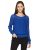 True Angel Women’s Round Neck Long-Sleeve Pullover XS Performance Blue – Womens Sweatshirts Best Price