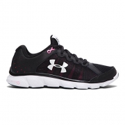 Under Armour Women’s UA Charged Bandit 2 Crystal/Stealth Gray/Crystal Sneaker 9 B (M).