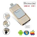 USB 3.0 Flash Drives for iPhone 32GB Pen-Drive Memory Storage, Marceloant OTG...