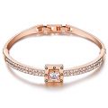 Valentines Gifts Menton Ezil Princess Crystal Bracelet Rose Gold Luxury Jewelry Adjustable...