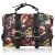 VMATE PU Square Totes Flower Image Delicate Handbag Satchel Shoulder Bag Purse Backpack for Women.