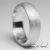 White Gold Wedding Band, 10k Solid White Gold 4mm Wide, Matte Wedding Band, Brushed Wedding Band, Men’s Band