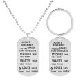 You Are Braver Stronger Smarter Than You Think Pendant Necklace Keychain Family...