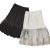 KIMILILY Classic Elastic Waist Black Lace Bodycon Fluted-Hem Pencil Midi Skirt(S) – Womens Skirt Best Price